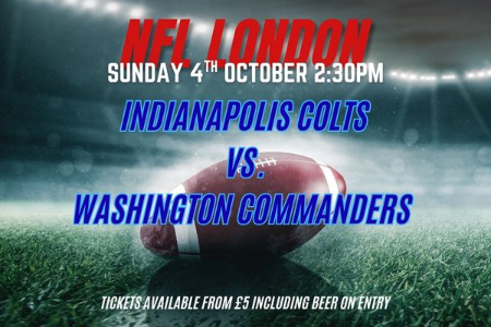 NFL London: Indianapolis Colts vs. Washington Commanders