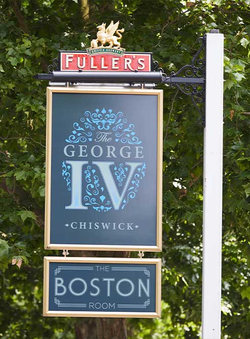 Contact The George IV for a warm welcome, superb drinks, and pub food ...