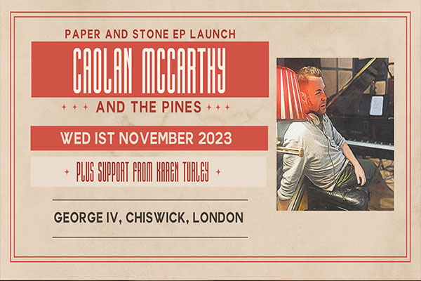 Caolan McCarthy - Paper and Stone EP Launch