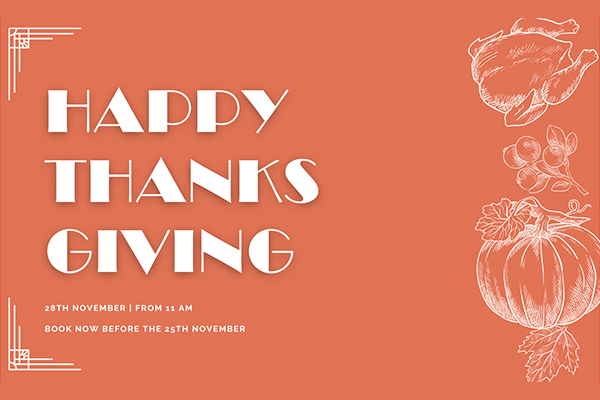 Thanks Giving poster